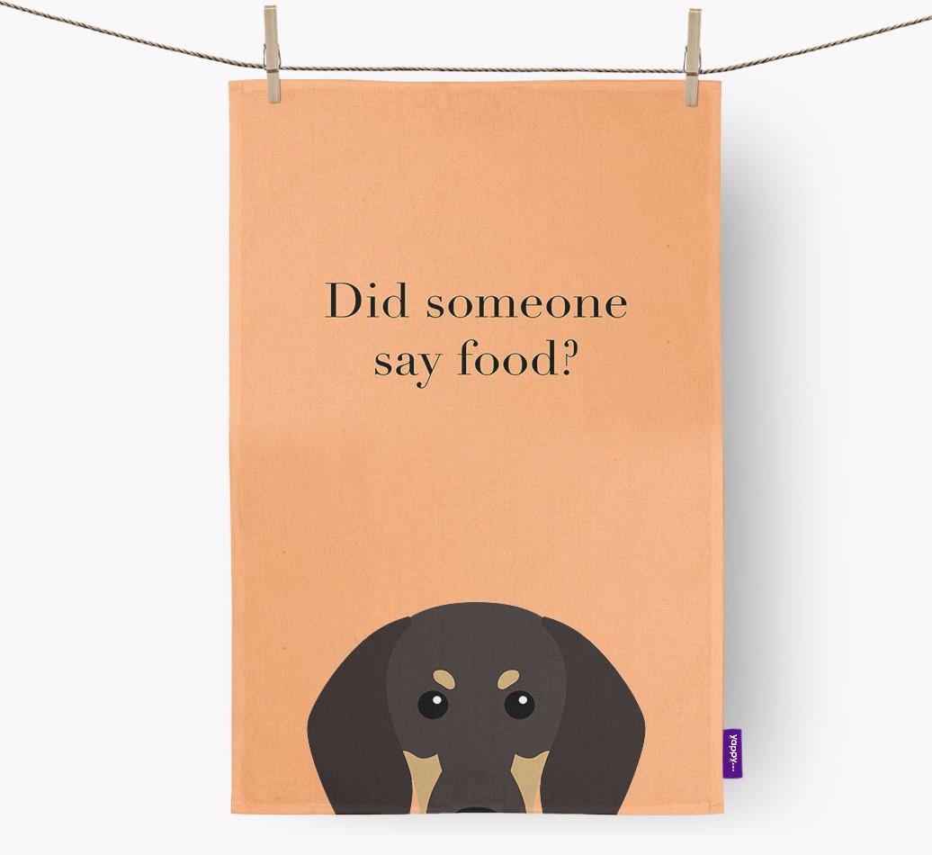 Did Someone Say Food Dish Towel