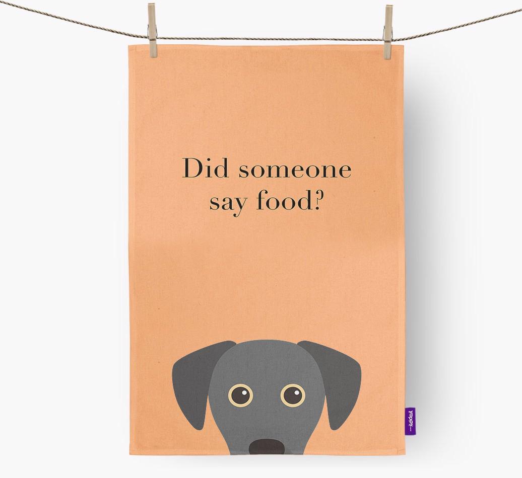 Did Someone Say Food Dish Towel