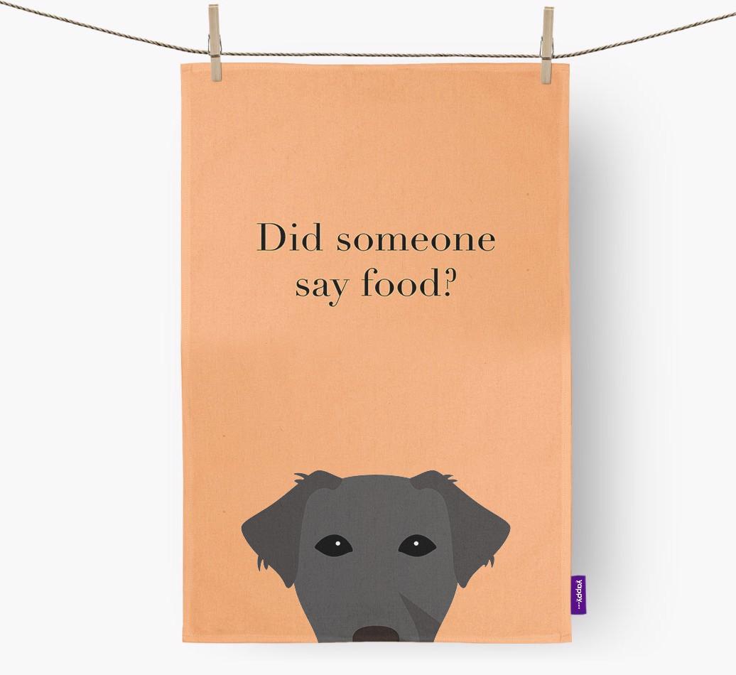 Did Someone Say Food Dish Towel
