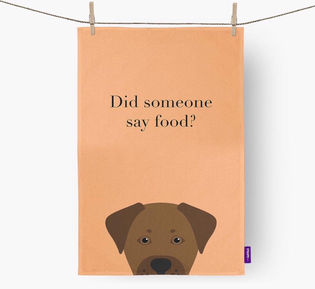 Did Someone Say Food Dish Towel