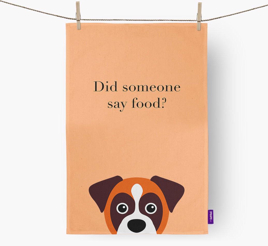 Did Someone Say Food Dish Towel