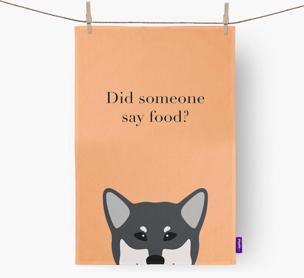Did Someone Say Food Dish Towel