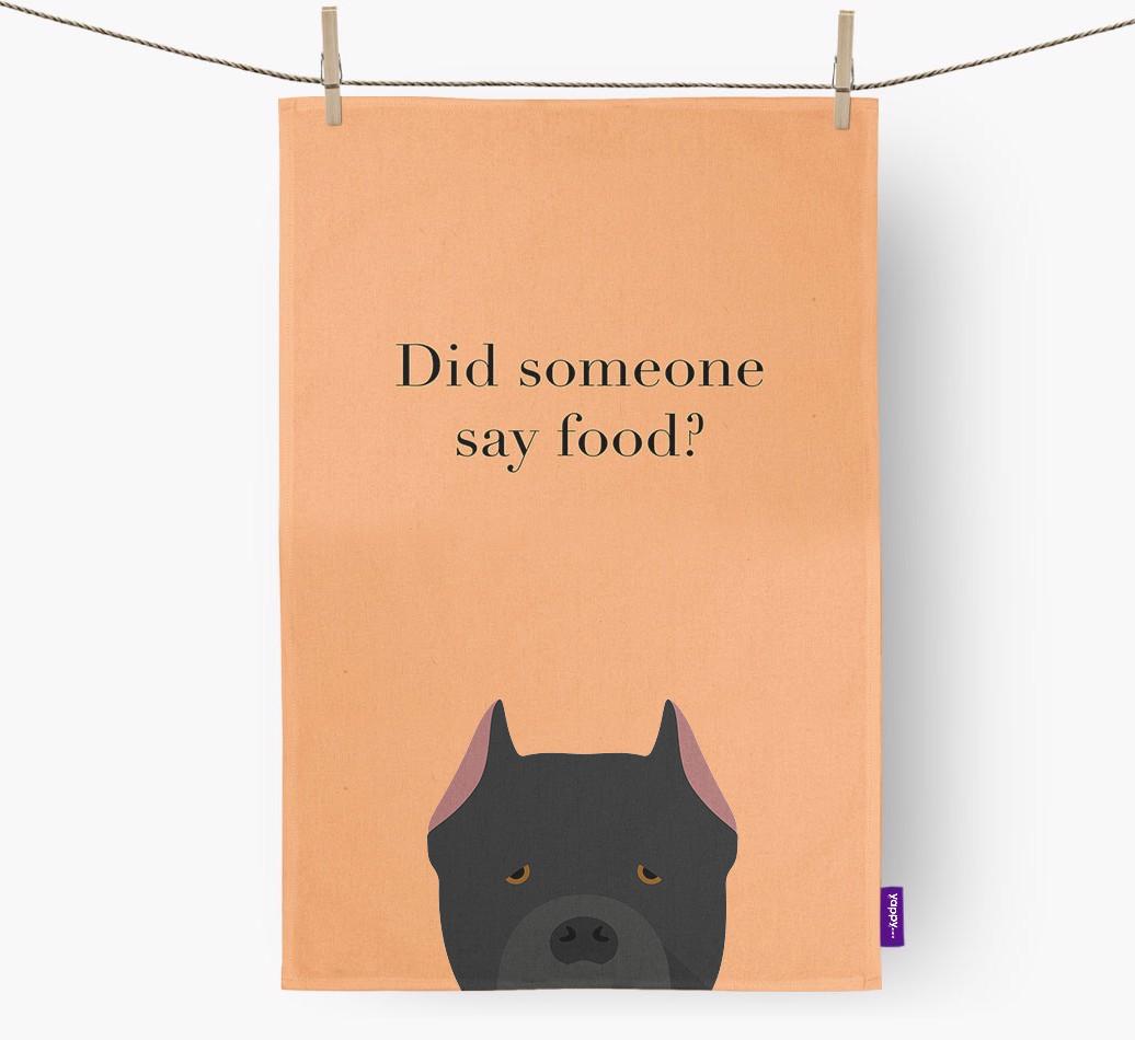 Did Someone Say Food Dish Towel