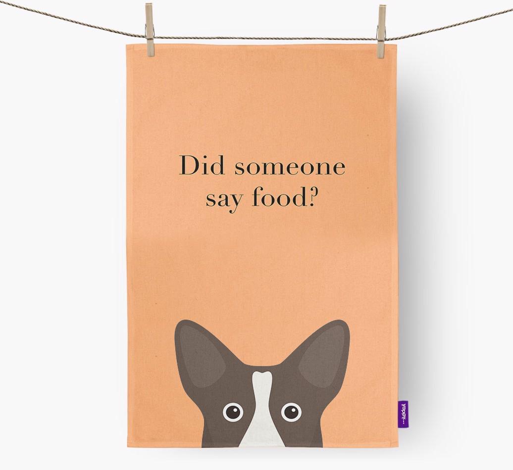 Did Someone Say Food Dish Towel
