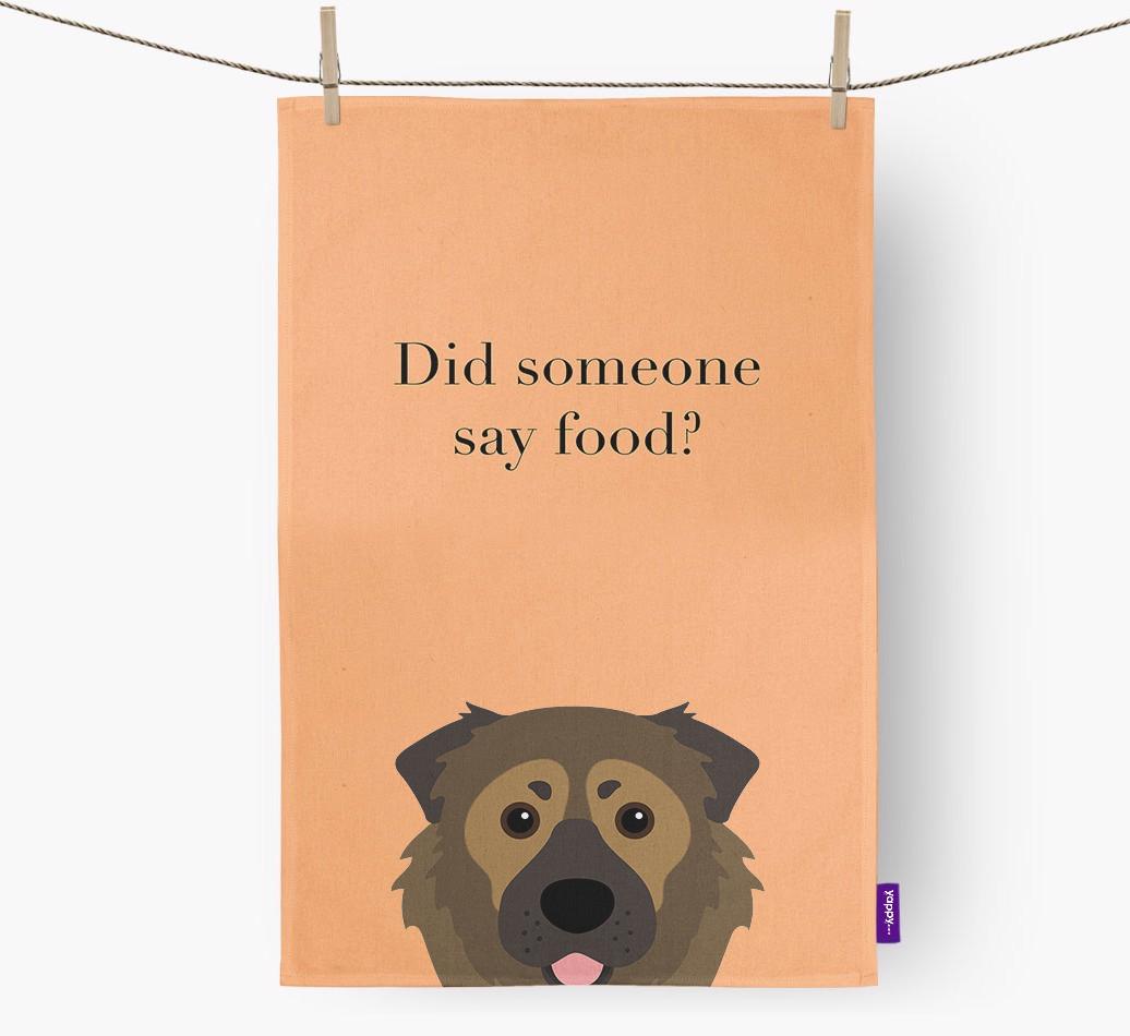 Did Someone Say Food Dish Towel
