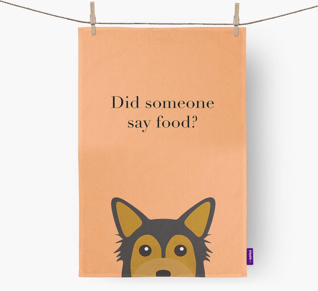 Did Someone Say Food Dish Towel