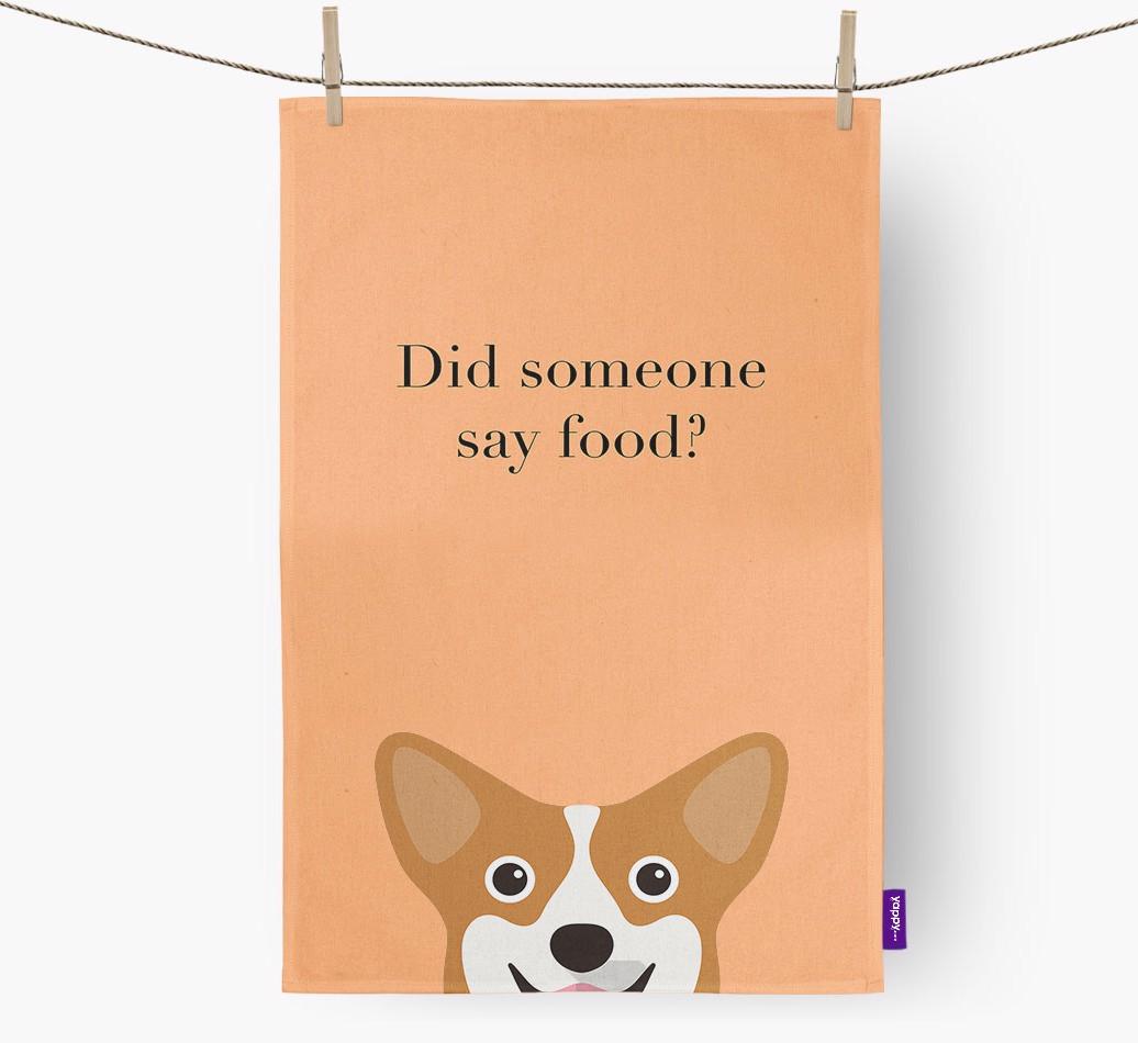 Did Someone Say Food Dish Towel