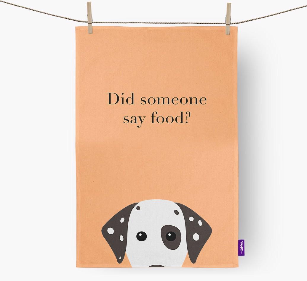 Did Someone Say Food Dish Towel