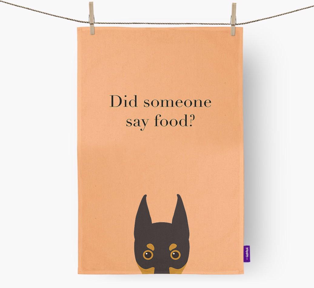 Did Someone Say Food Dish Towel