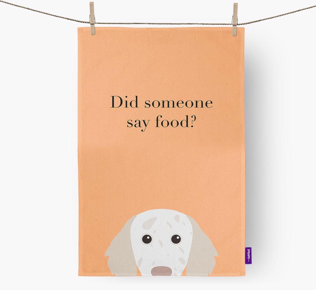 Did Someone Say Food Dish Towel