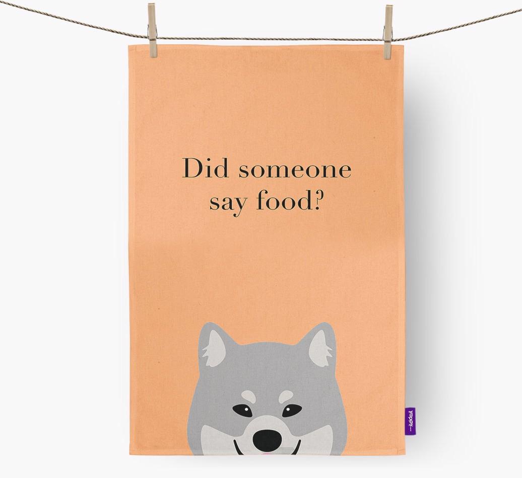Did Someone Say Food Dish Towel