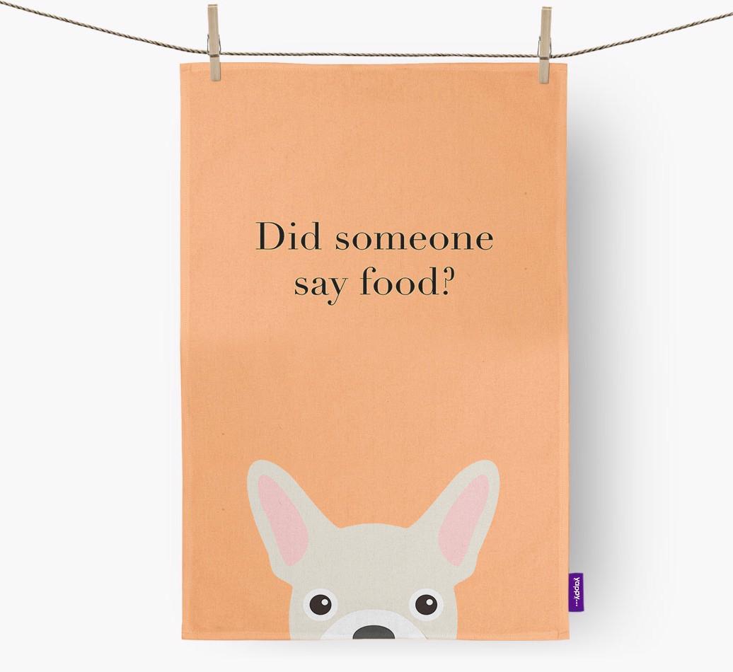 Did Someone Say Food Dish Towel
