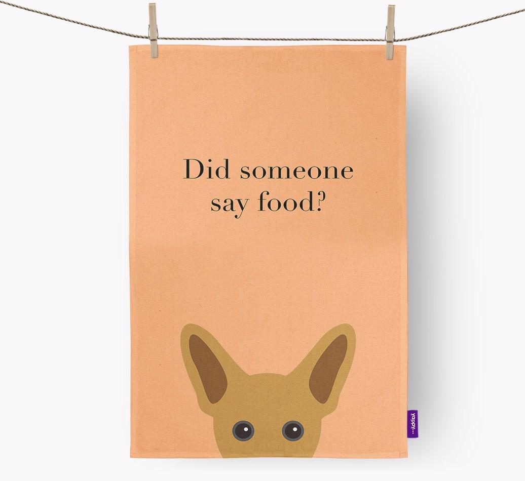 Did Someone Say Food Dish Towel