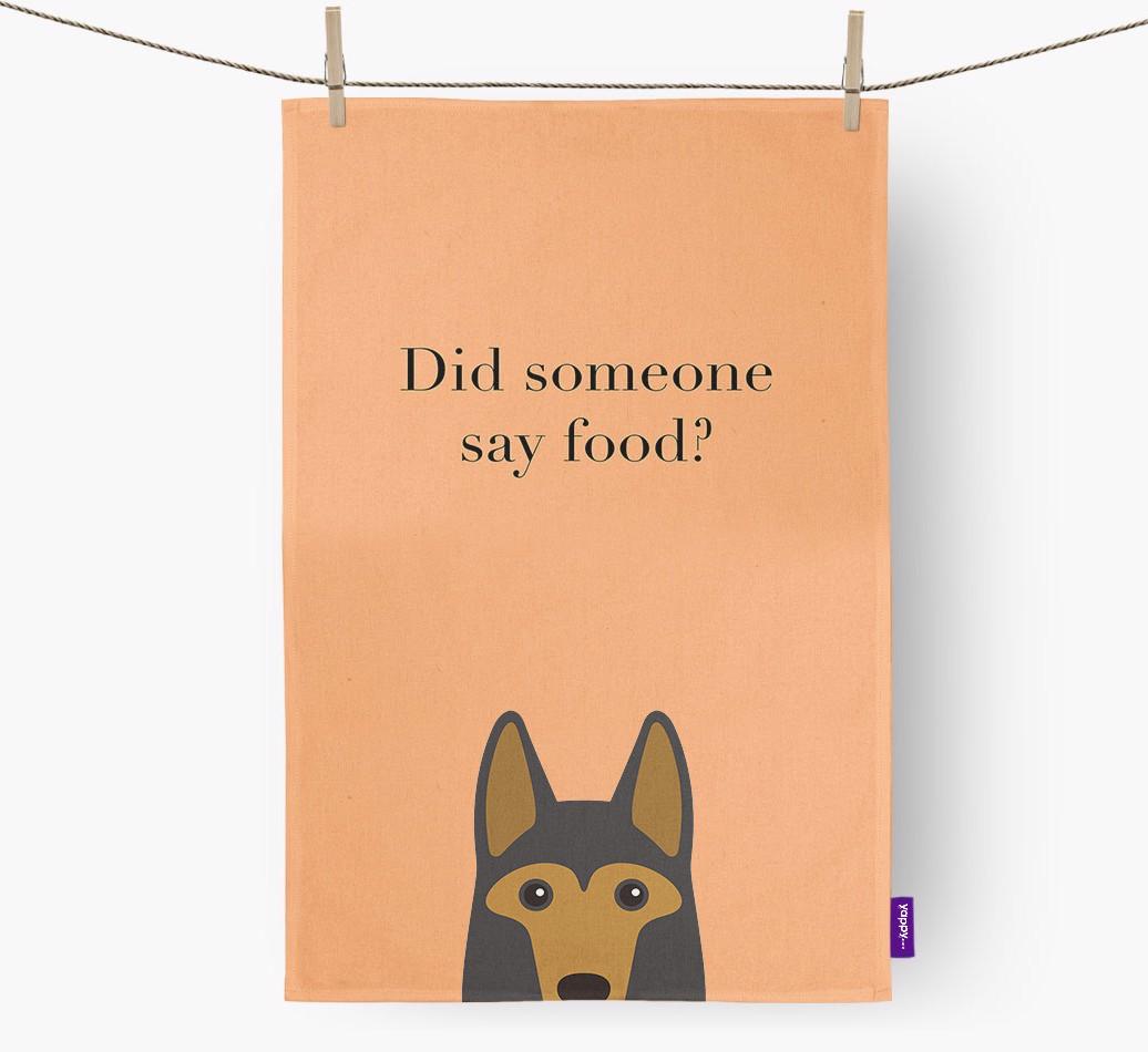 Did Someone Say Food Dish Towel