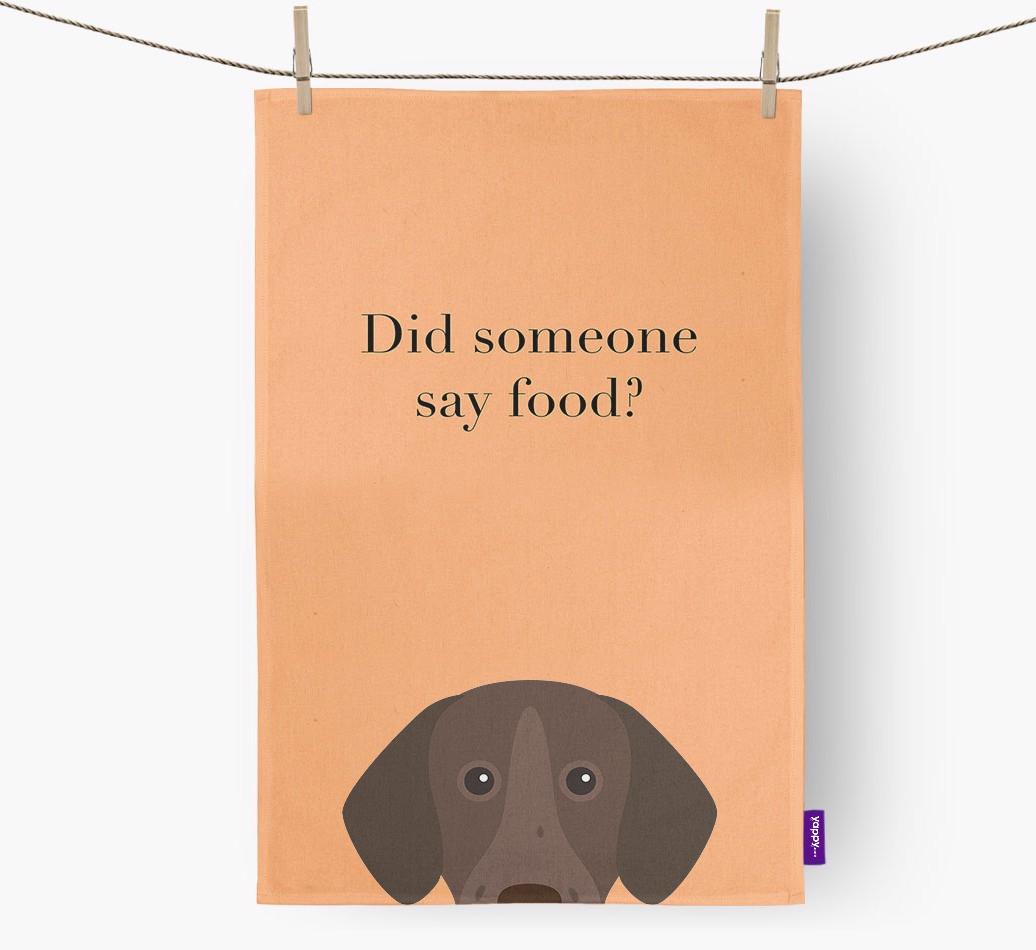 Did Someone Say Food Dish Towel