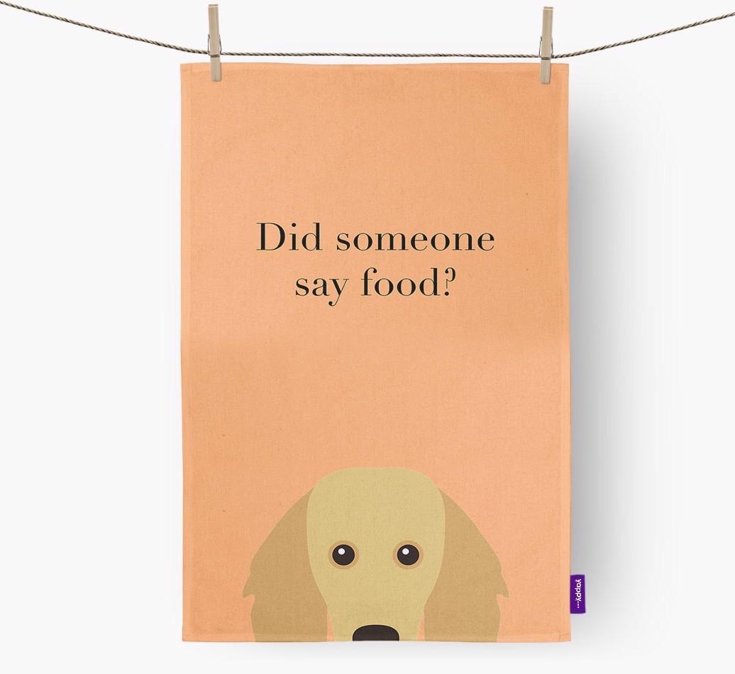 Did Someone Say Food Dish Towel