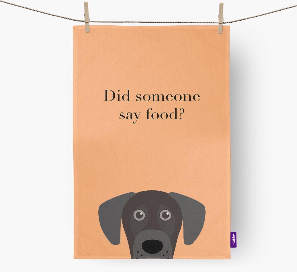 Did Someone Say Food Dish Towel