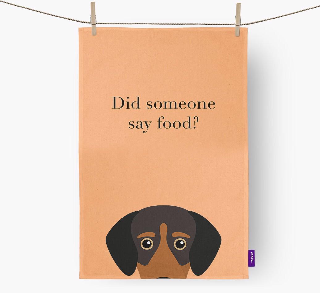 Did Someone Say Food Dish Towel