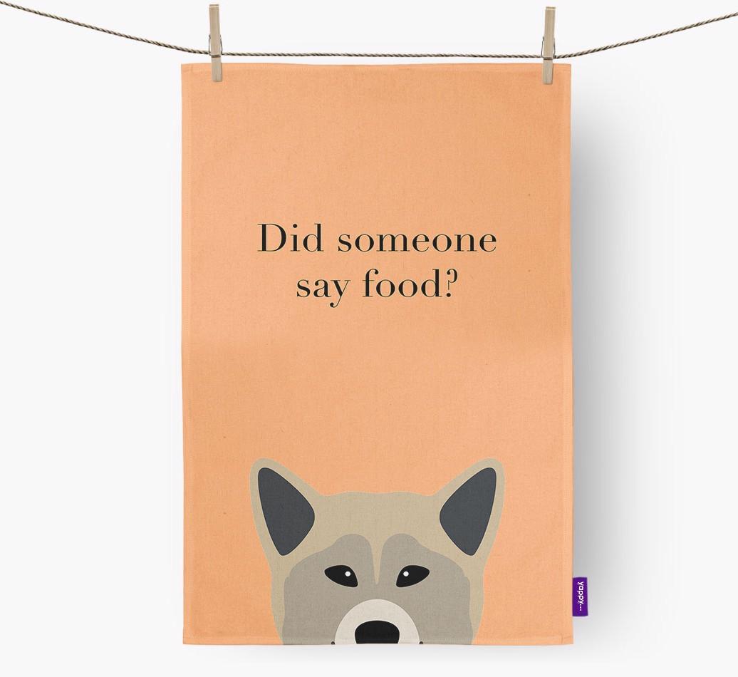 Did Someone Say Food Dish Towel