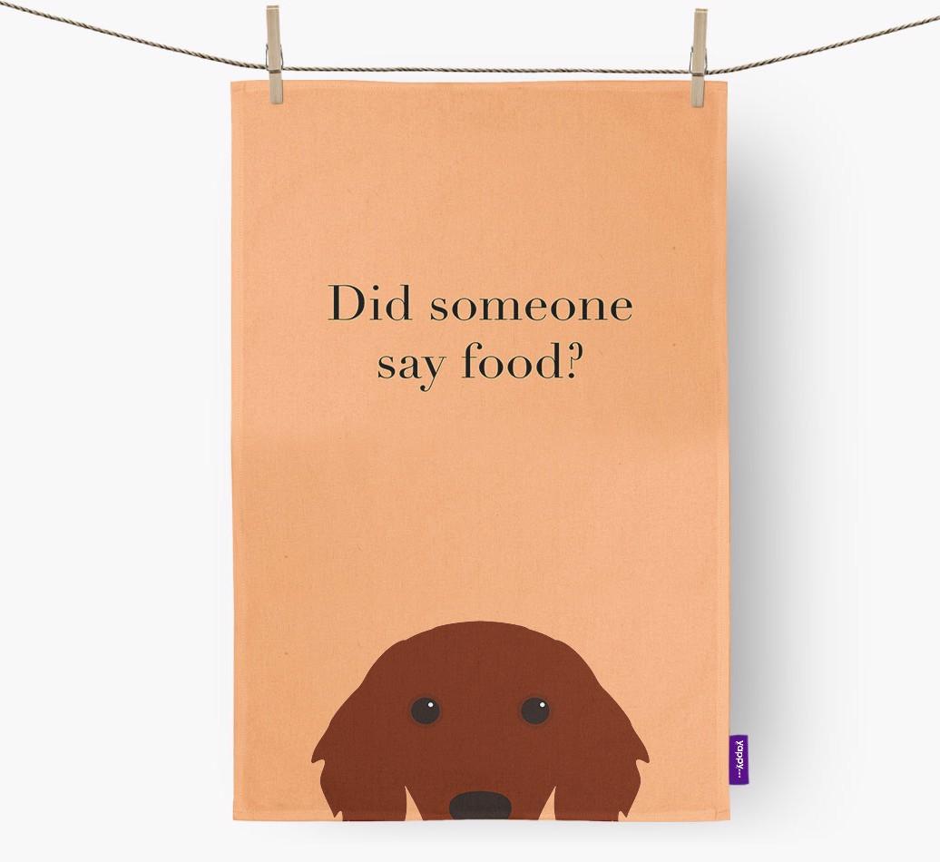 Did Someone Say Food Dish Towel