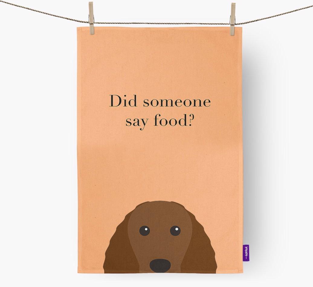 Did Someone Say Food Dish Towel