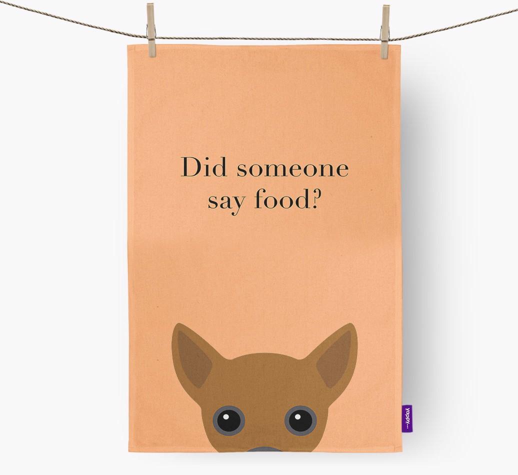 Did Someone Say Food Dish Towel