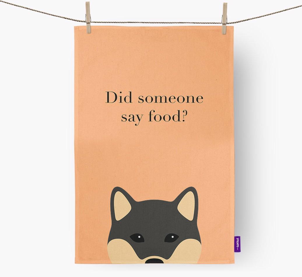 Did Someone Say Food Dish Towel
