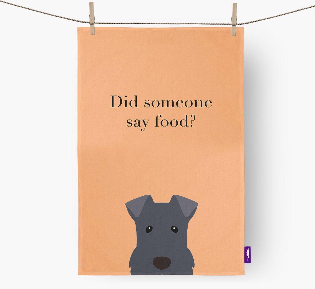 Did Someone Say Food Dish Towel