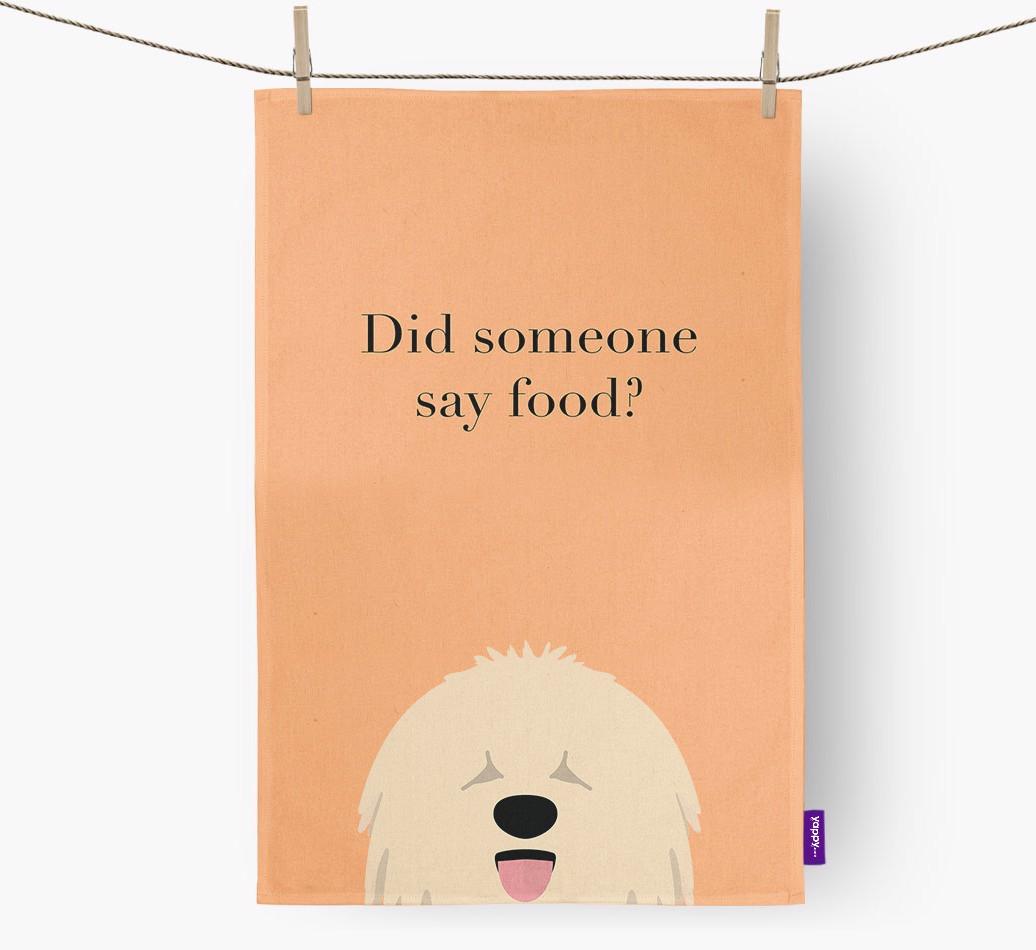 Did Someone Say Food Dish Towel
