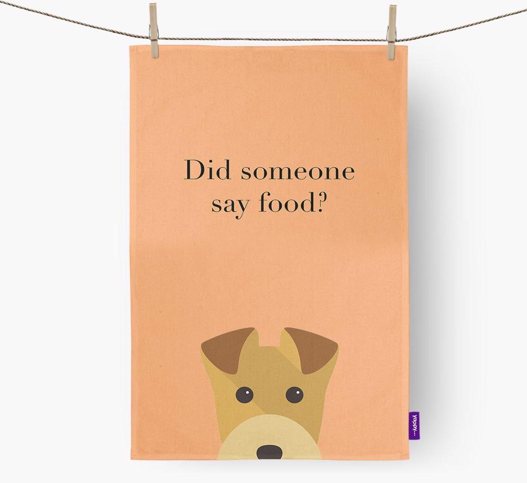 Did Someone Say Food Dish Towel