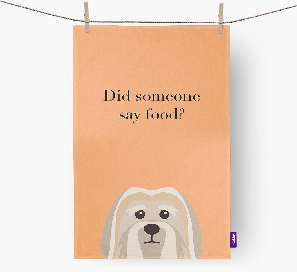 Did Someone Say Food Dish Towel