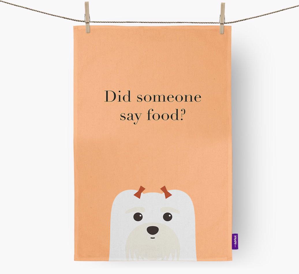 Did Someone Say Food Dish Towel