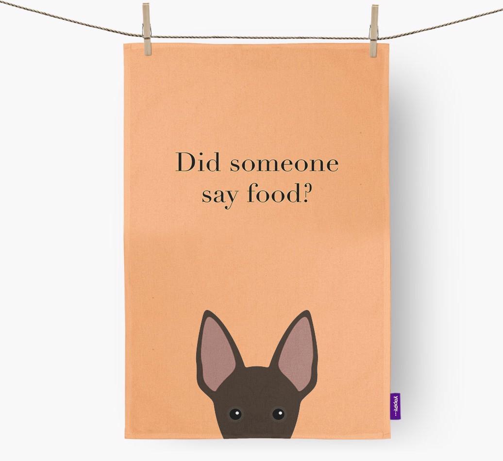 Did Someone Say Food Dish Towel