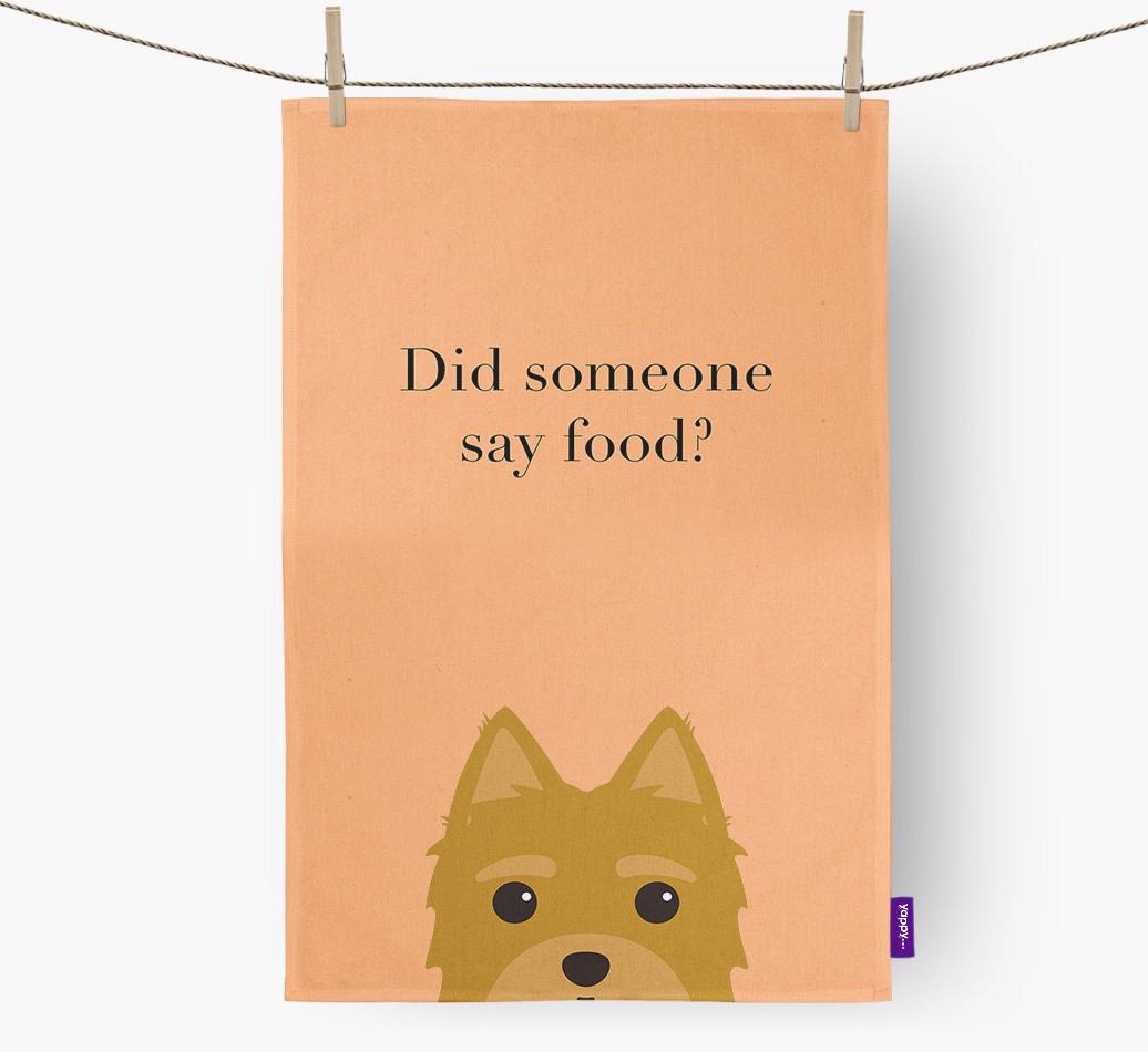 Did Someone Say Food Dish Towel
