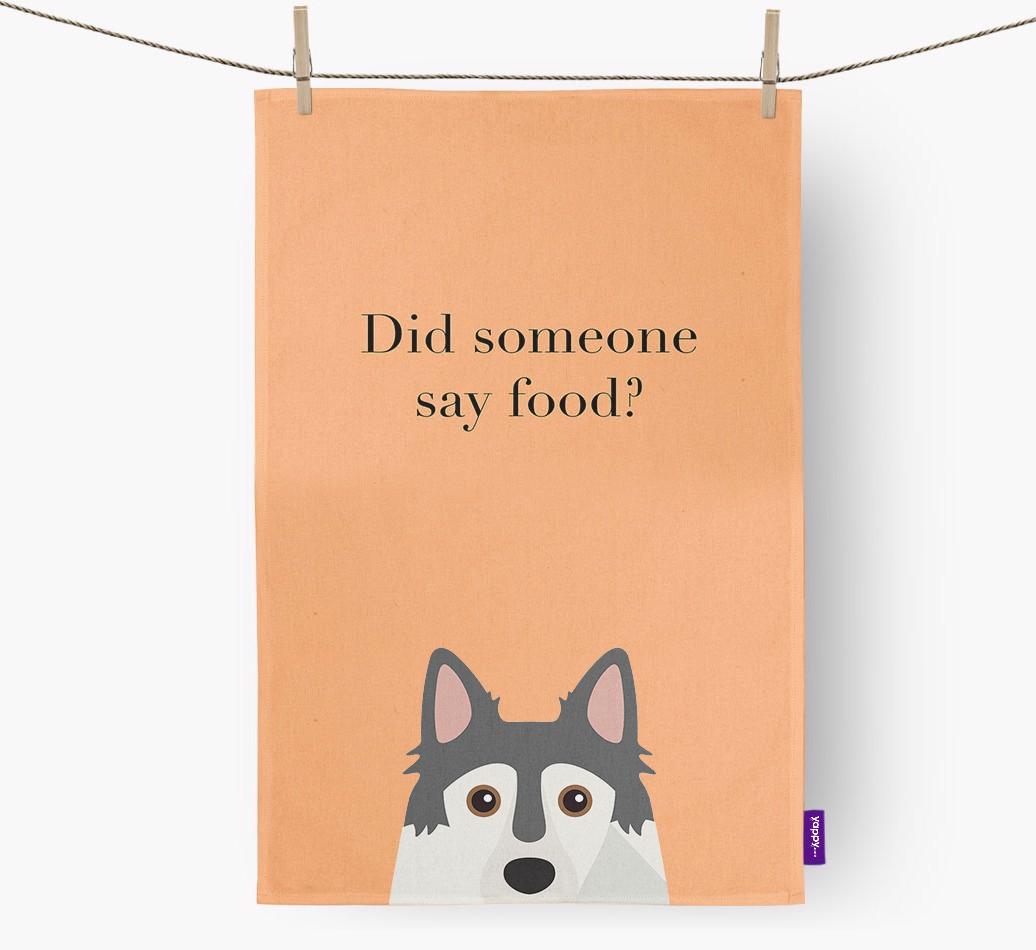 Did Someone Say Food Dish Towel