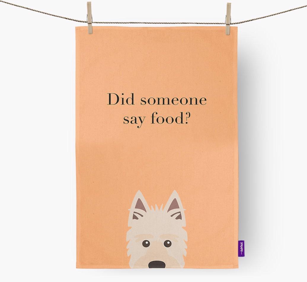 Did Someone Say Food Dish Towel
