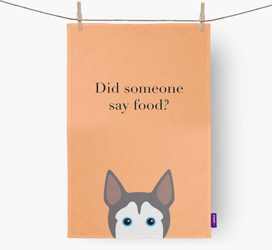 Did Someone Say Food Dish Towel