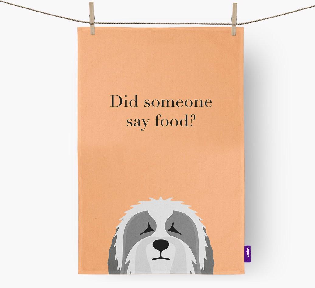 Did Someone Say Food Dish Towel