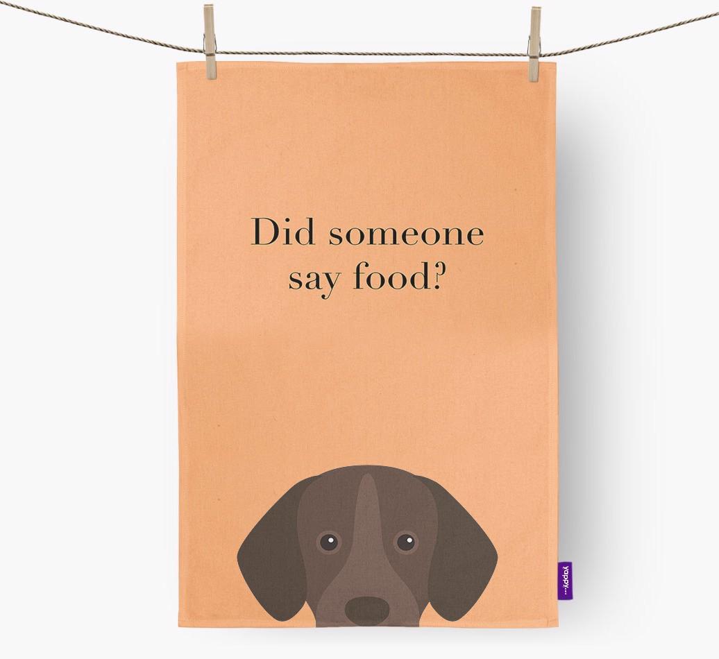Did Someone Say Food Dish Towel