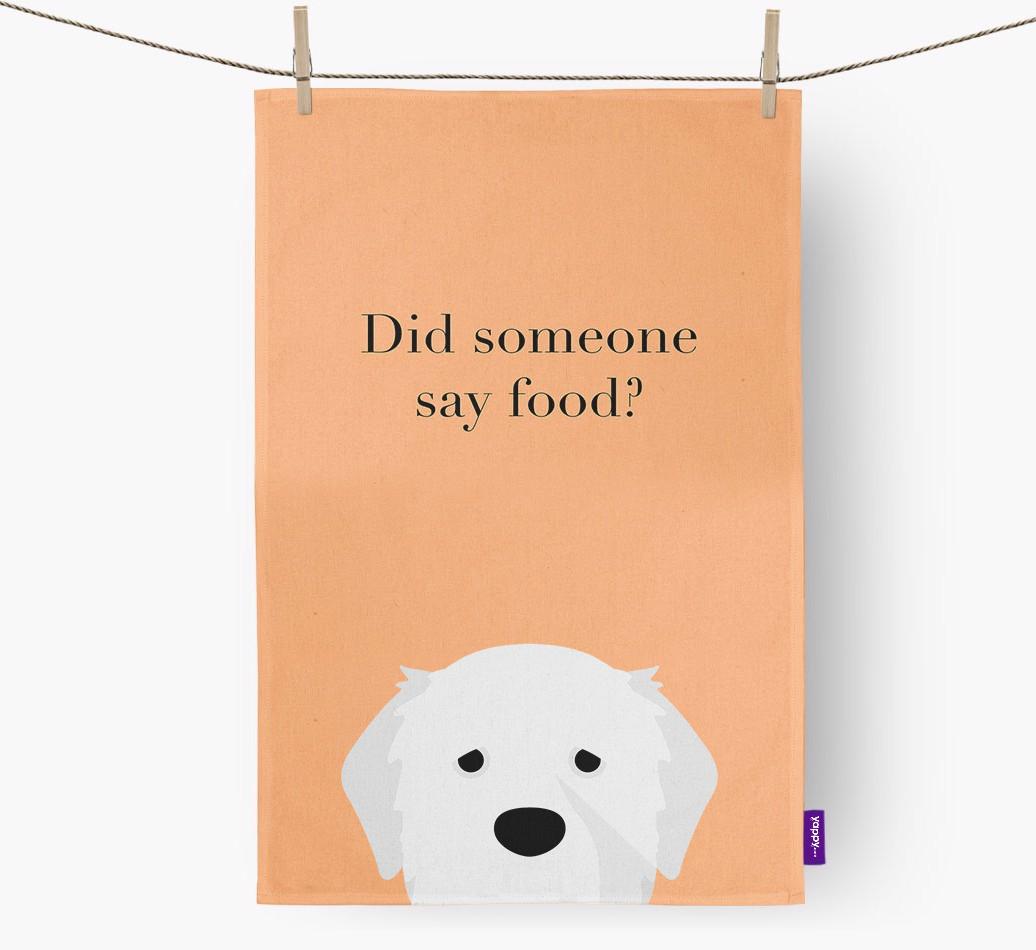 Did Someone Say Food Dish Towel