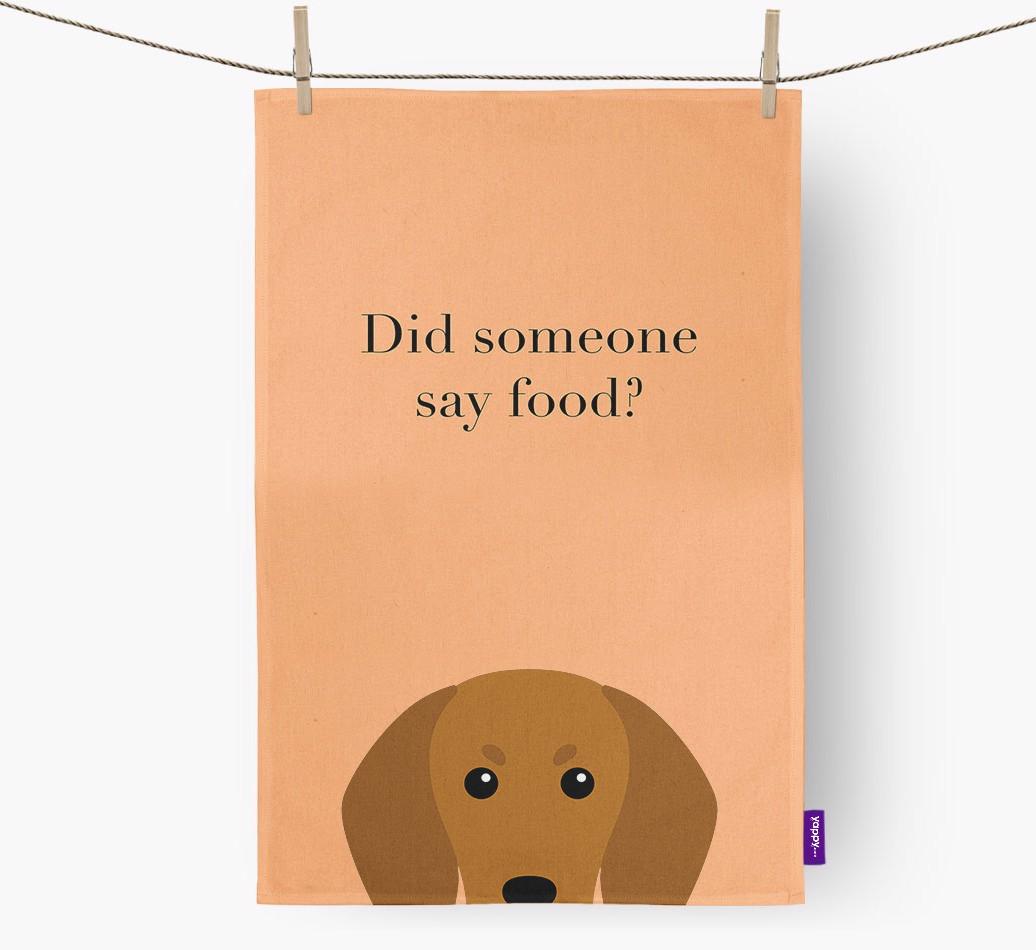 Did Someone Say Food Dish Towel