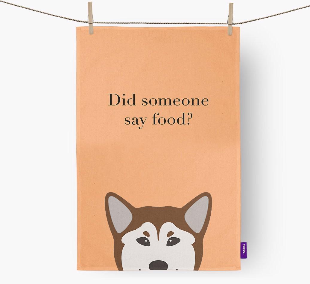 Did Someone Say Food Dish Towel