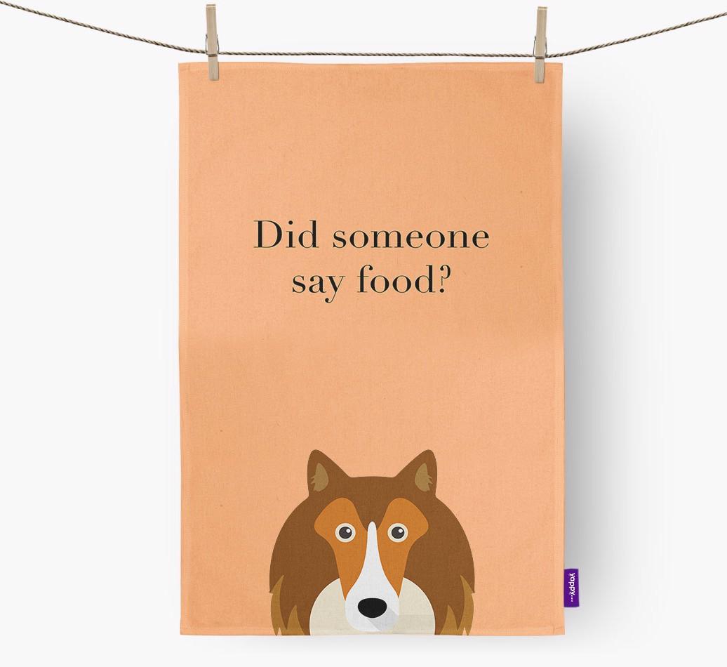 Did Someone Say Food Dish Towel