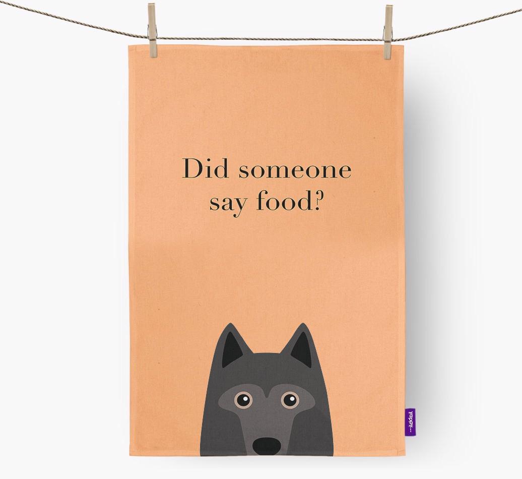 Did Someone Say Food Dish Towel