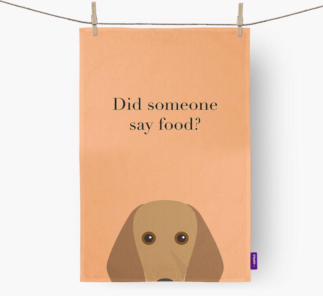 Did Someone Say Food Dish Towel