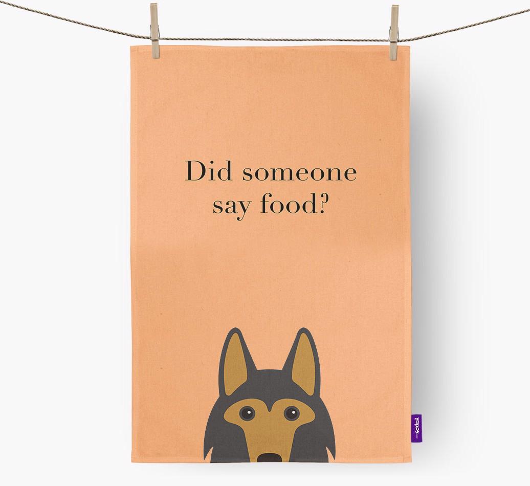 Did Someone Say Food Dish Towel
