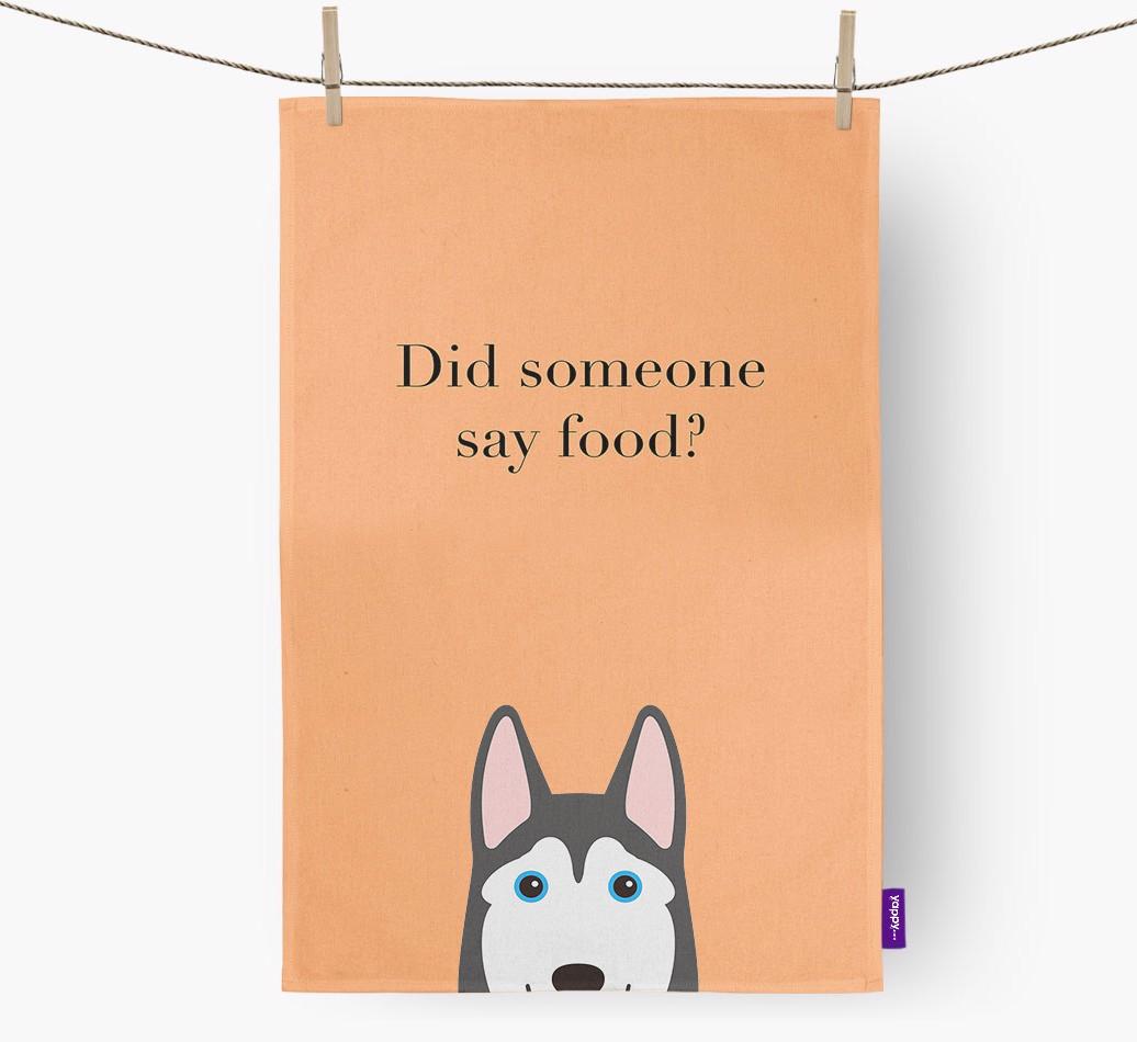 Did Someone Say Food Dish Towel
