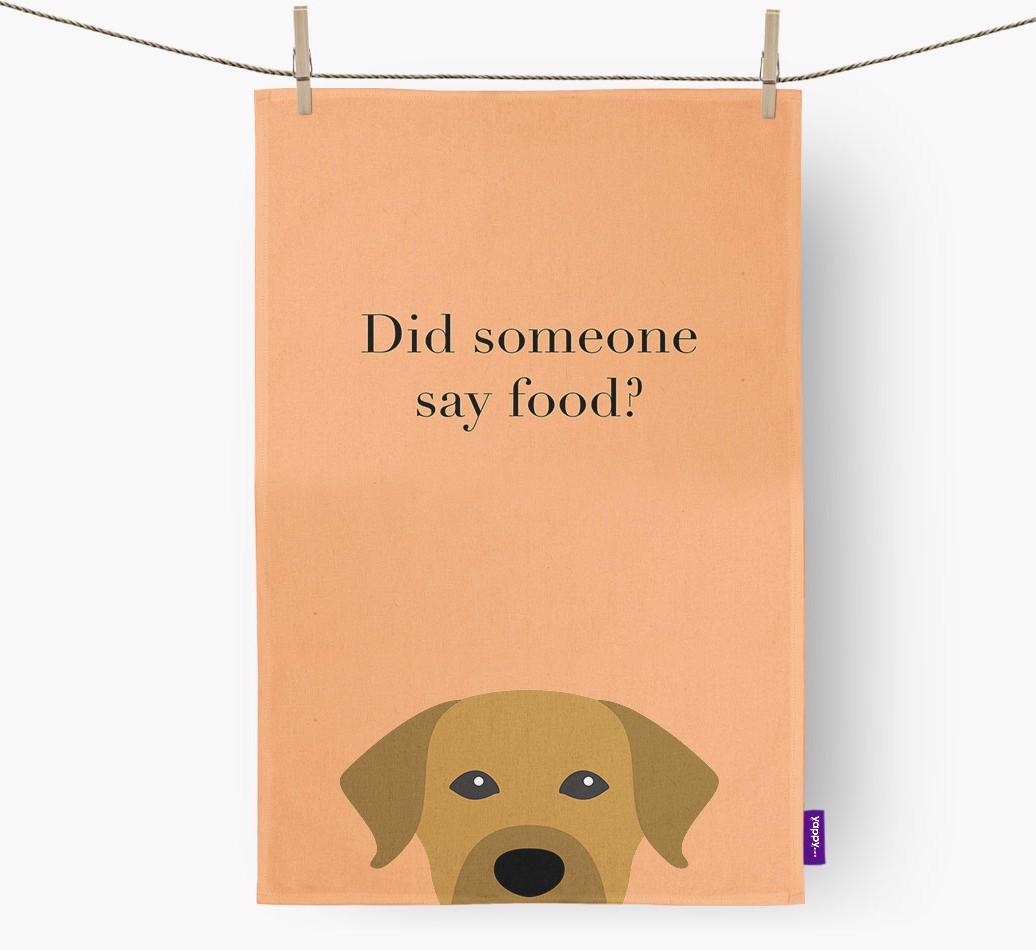 Did Someone Say Food Dish Towel