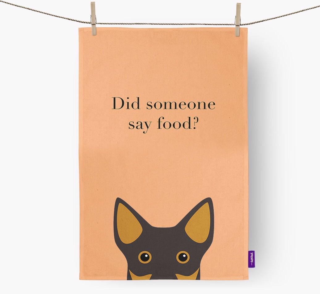 Did Someone Say Food Dish Towel