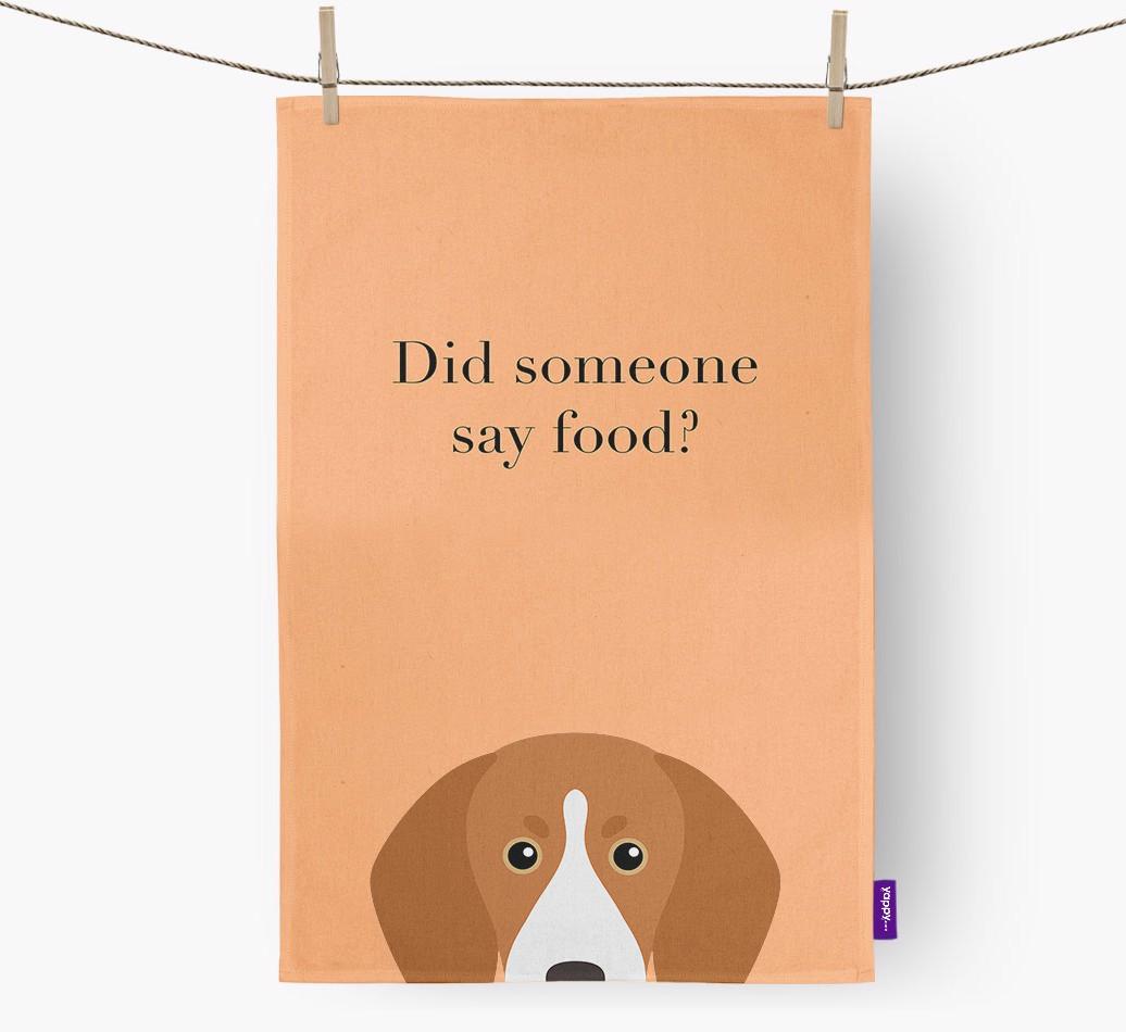 Did Someone Say Food Dish Towel
